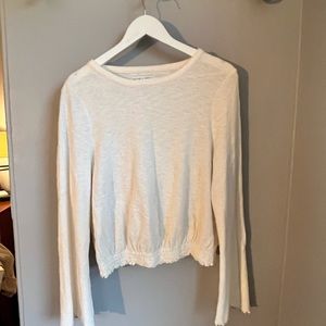 Madewell top slight bell